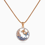 Sunset Flight Papillon Pendant Set