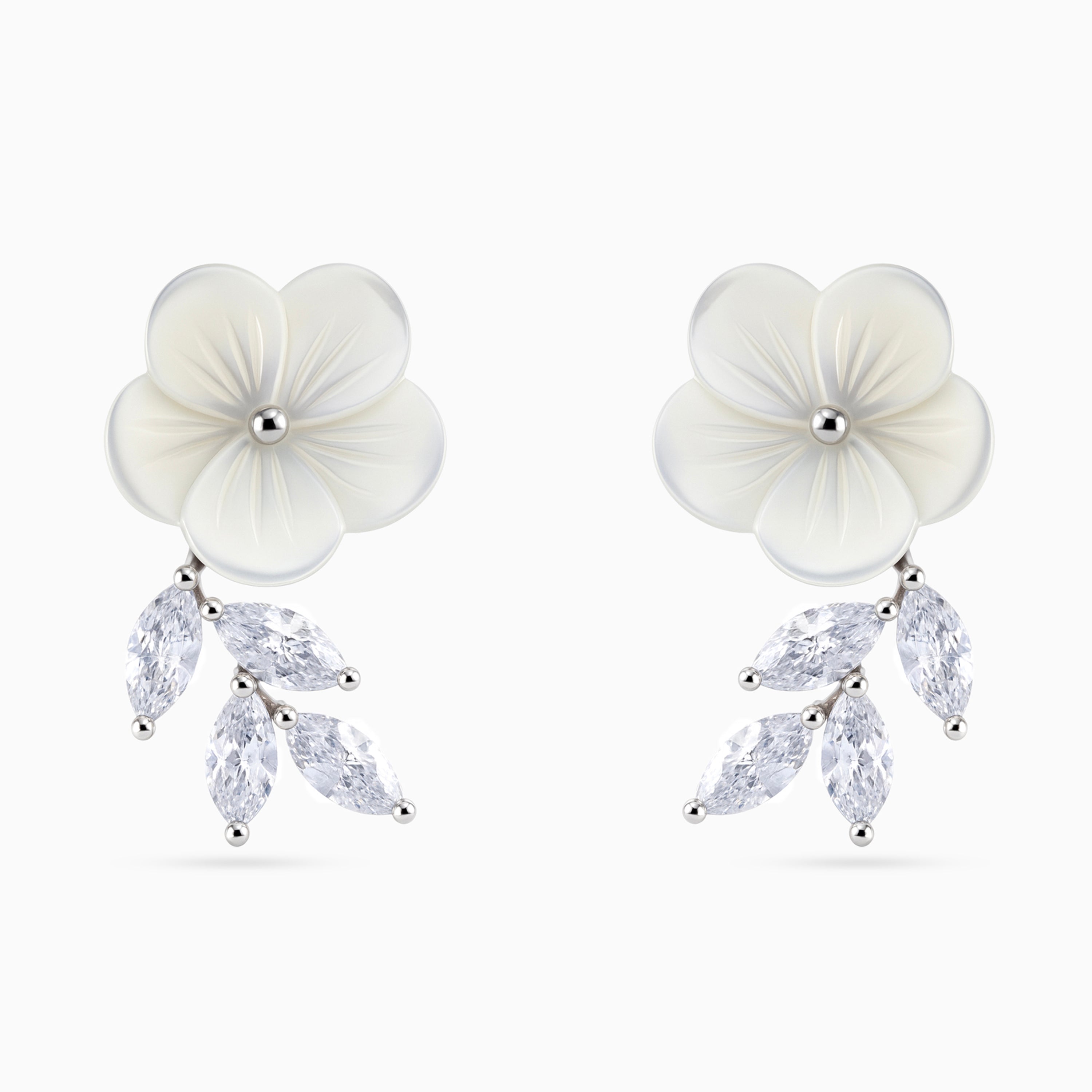 Ivory Bloom Leaf Drops