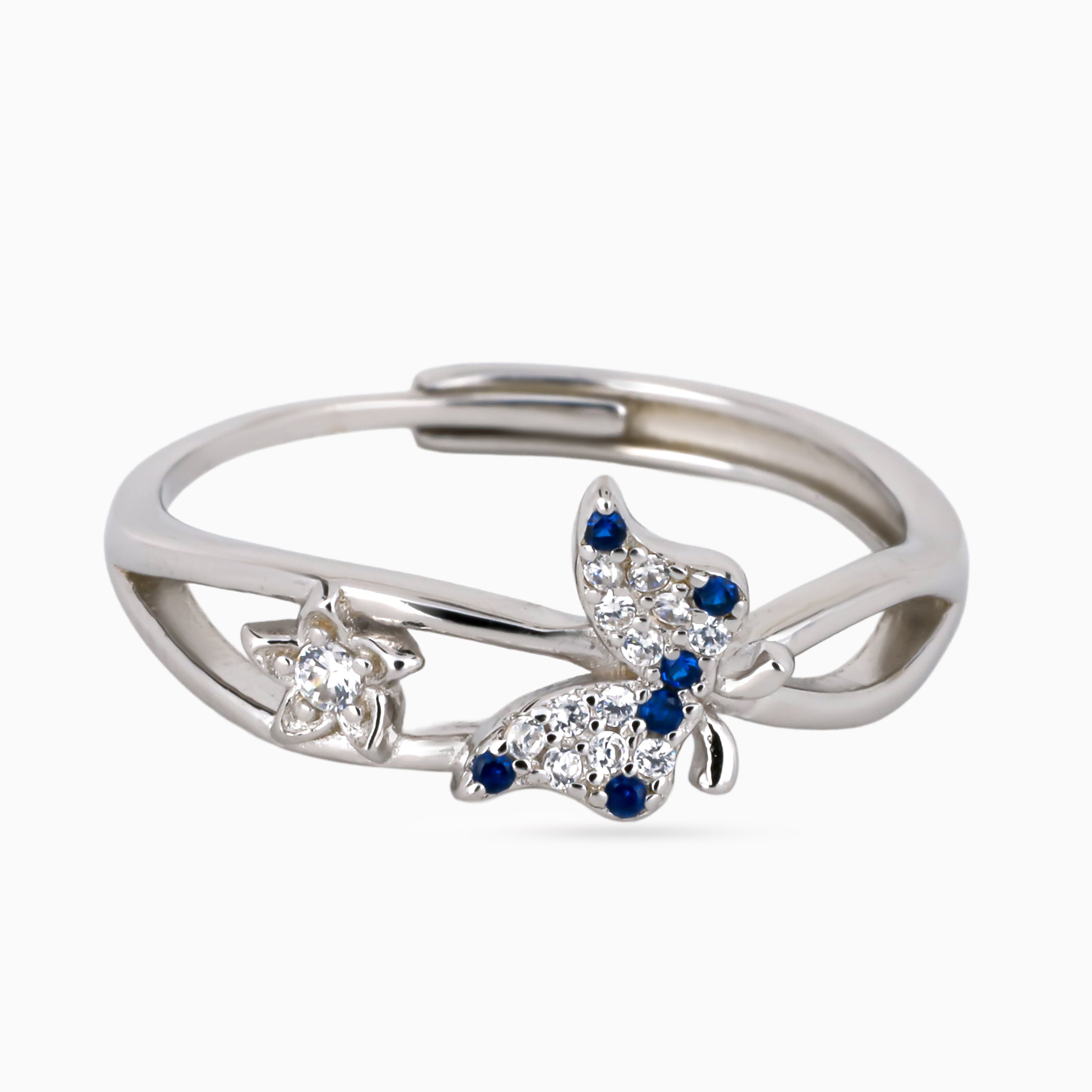 Midnight Papillon Crossover Ring