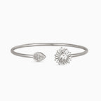 Blush Cushion & Dewdrop Bangle