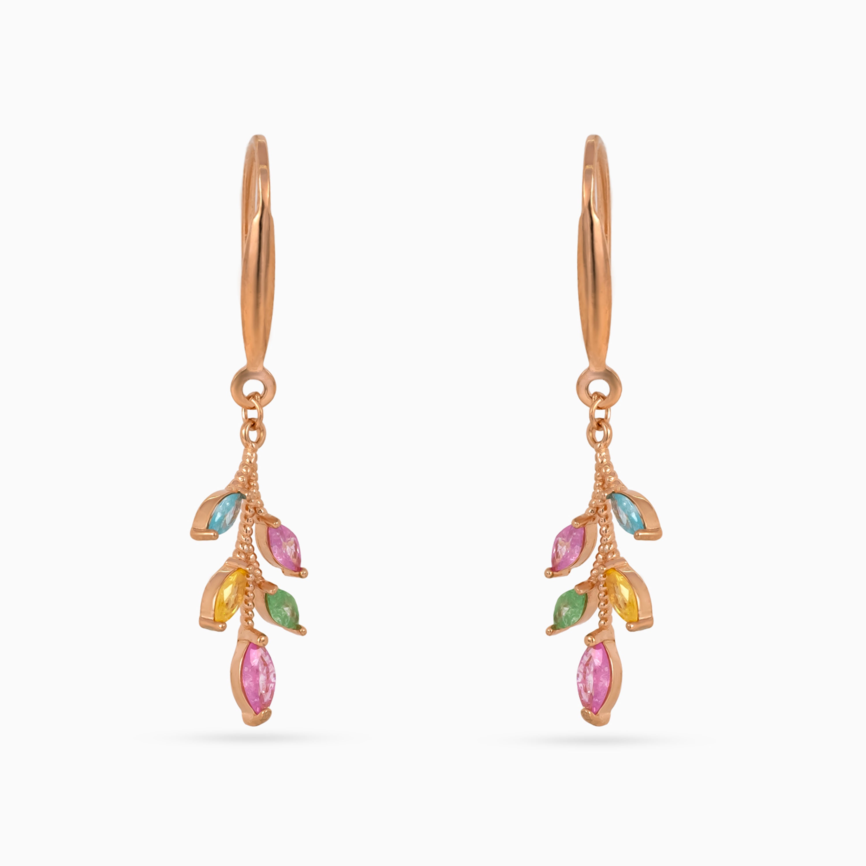 Rose gold Meadow Leaf Drops