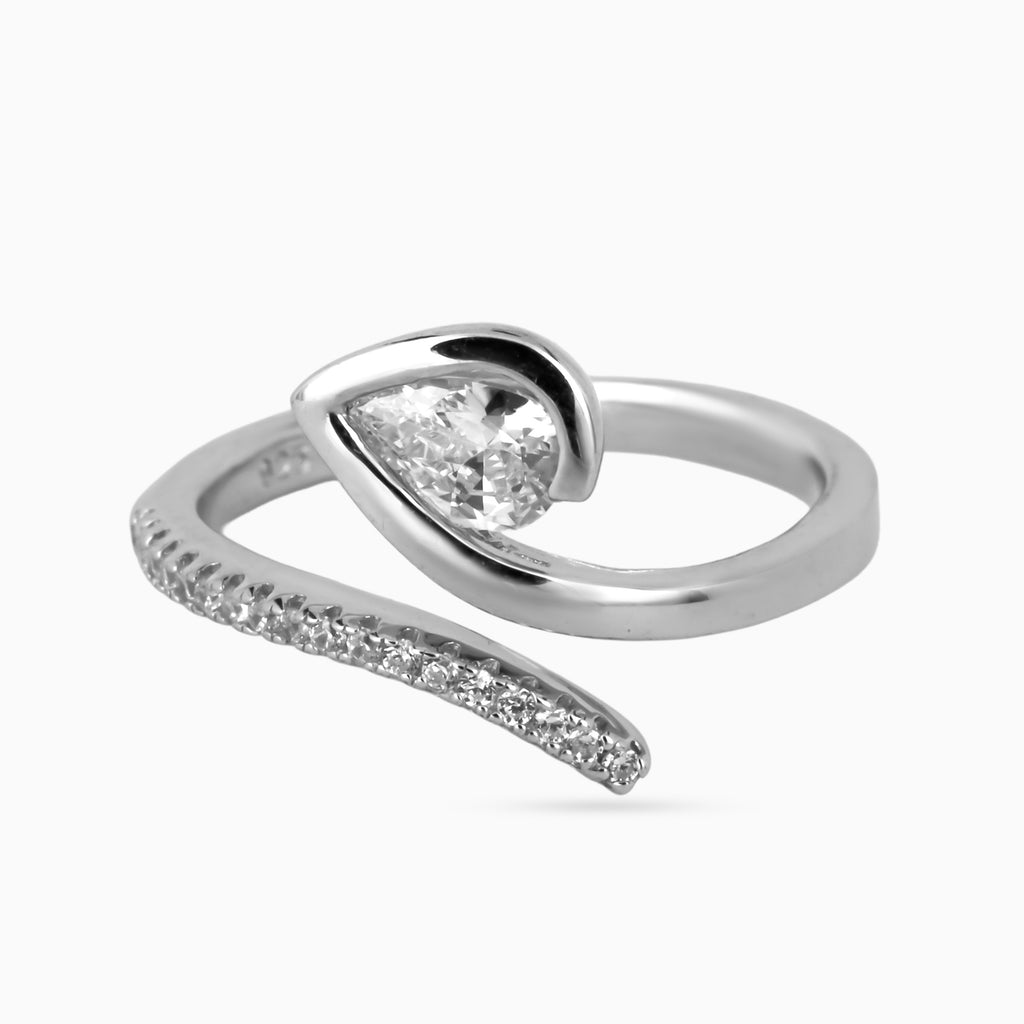 Dewdrop Sweep Bypass Ring