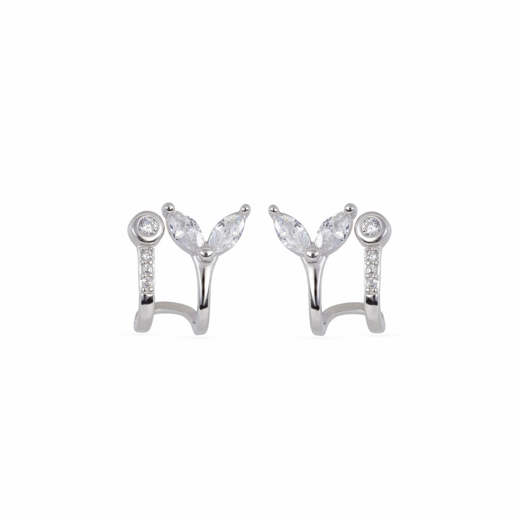 Leaf Duo Cuff Studs