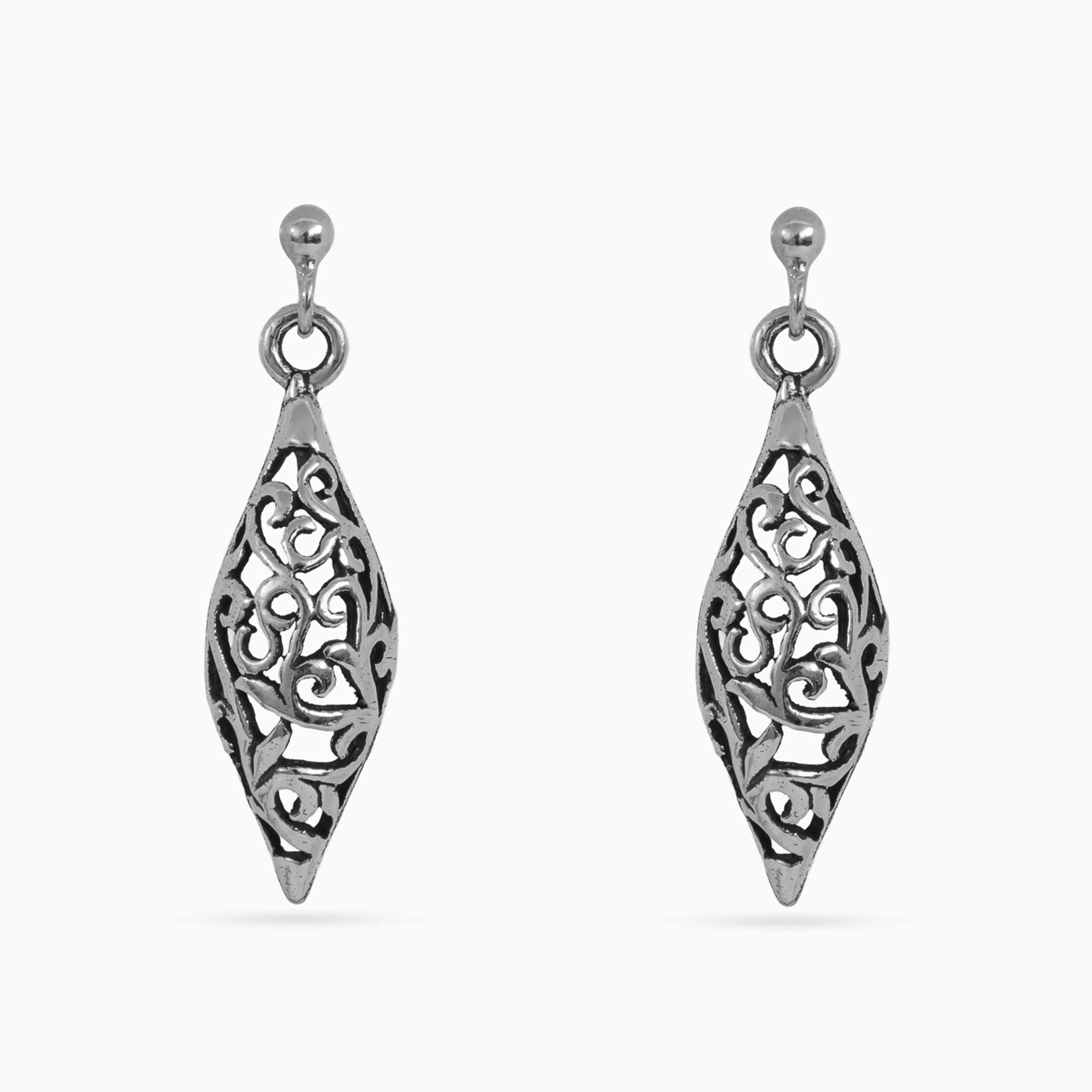 Heritage Filigree Leaf Drops