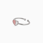 Blush Duo Heart Ring
