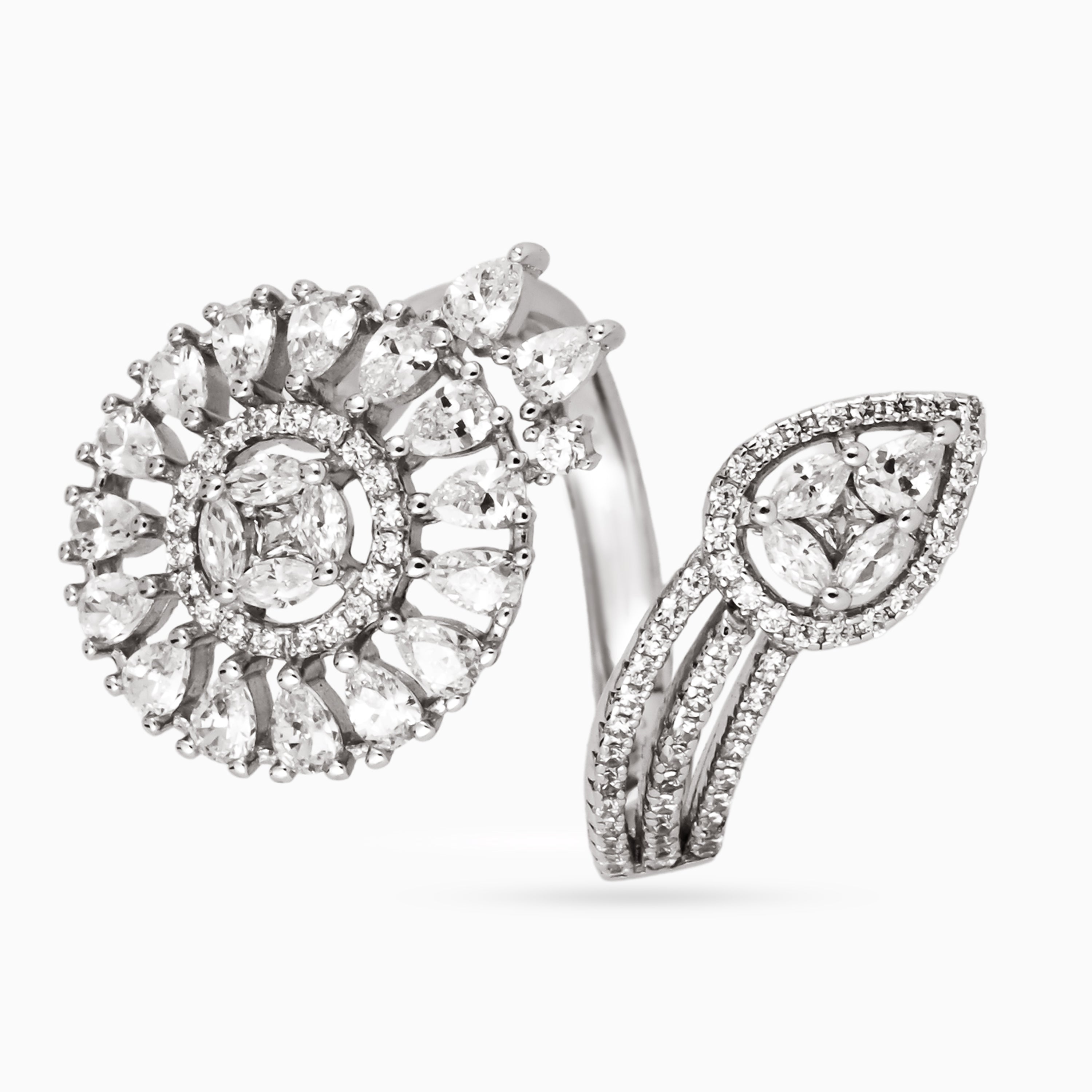 Petite Rose Papillon Ring