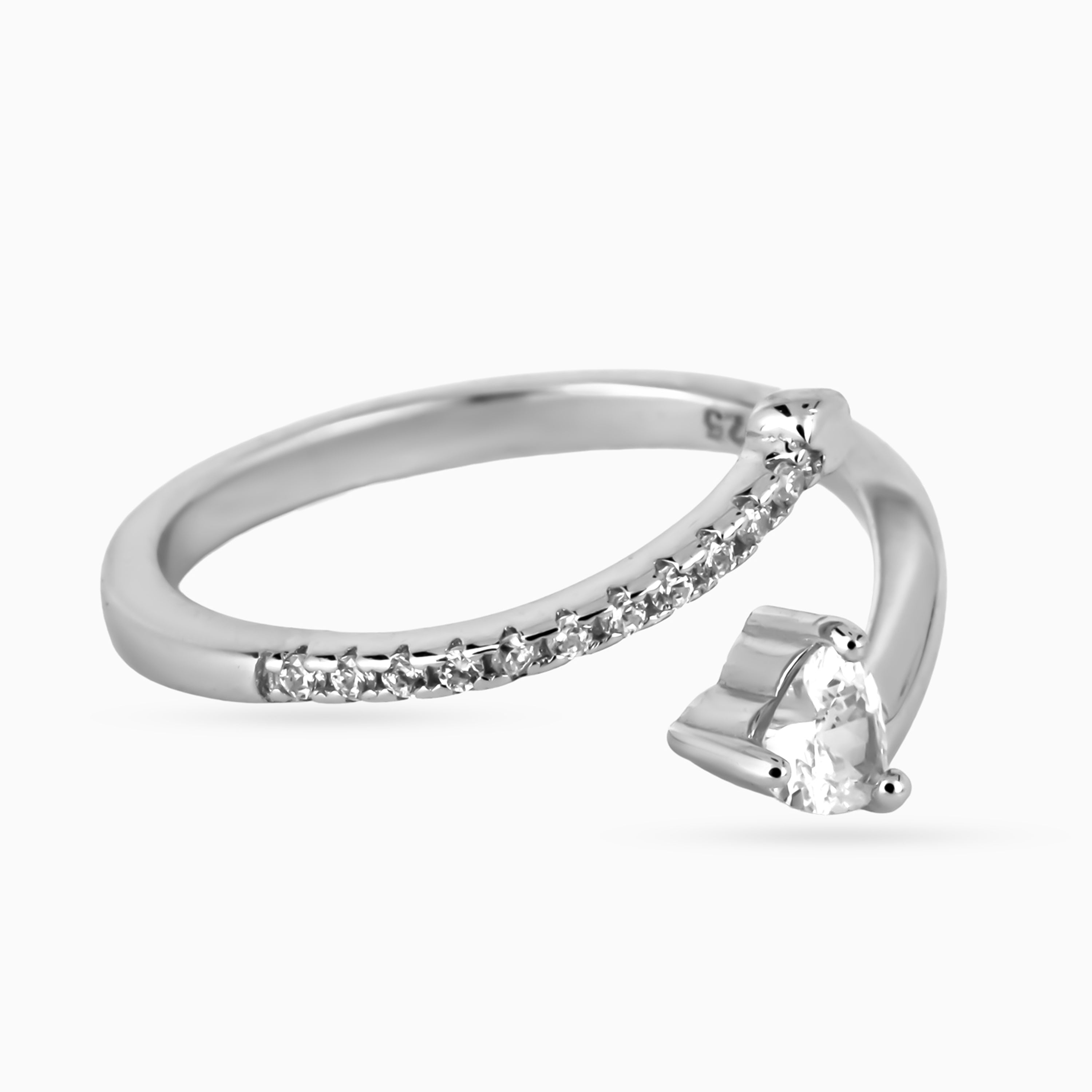 Heart Spark Wrap Ring