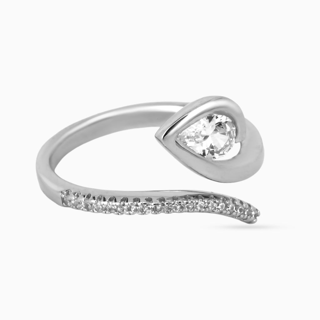 Dewdrop Sweep Bypass Ring