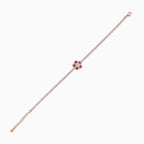 Petal Charm Tennis Bracelet