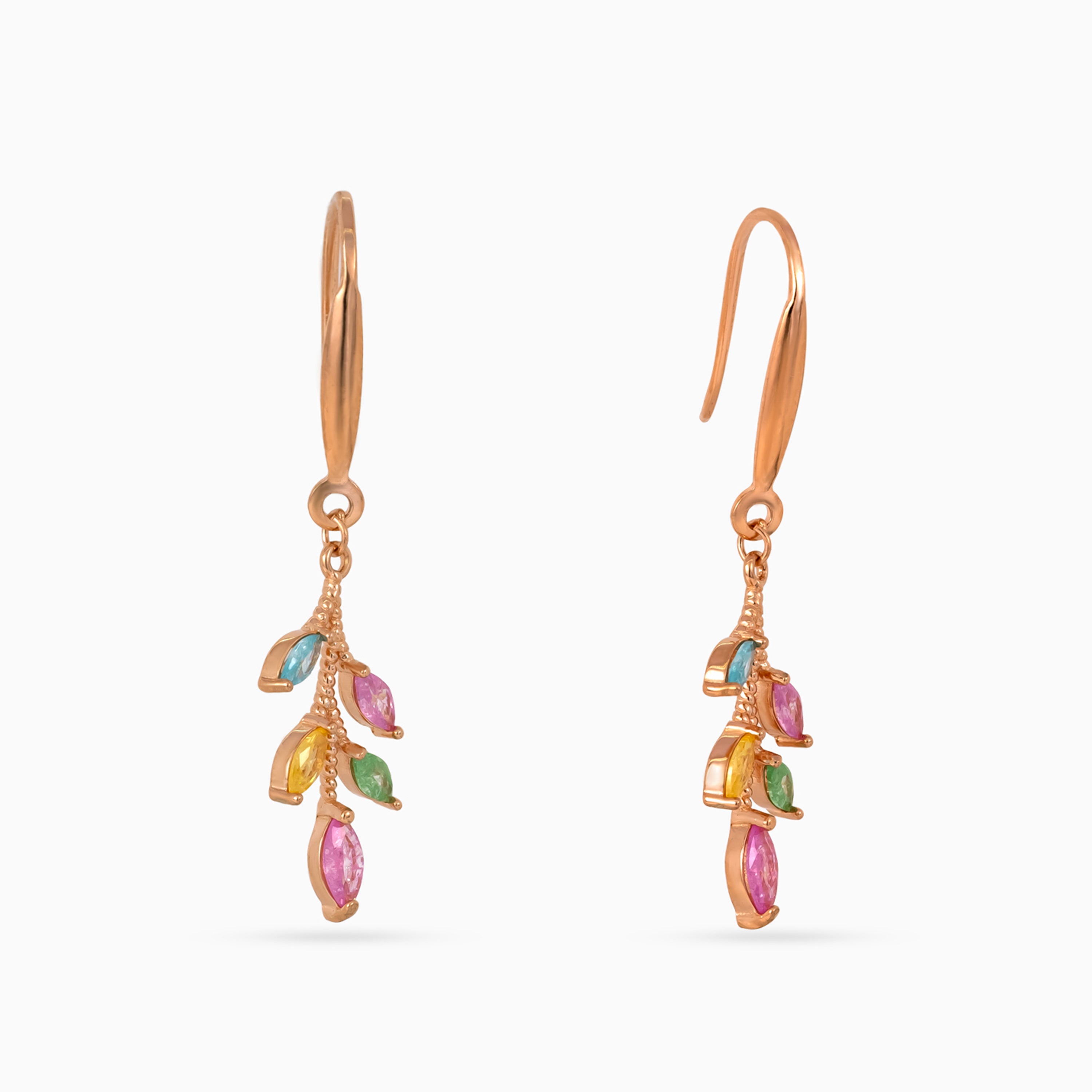 Rose gold Meadow Leaf Drops
