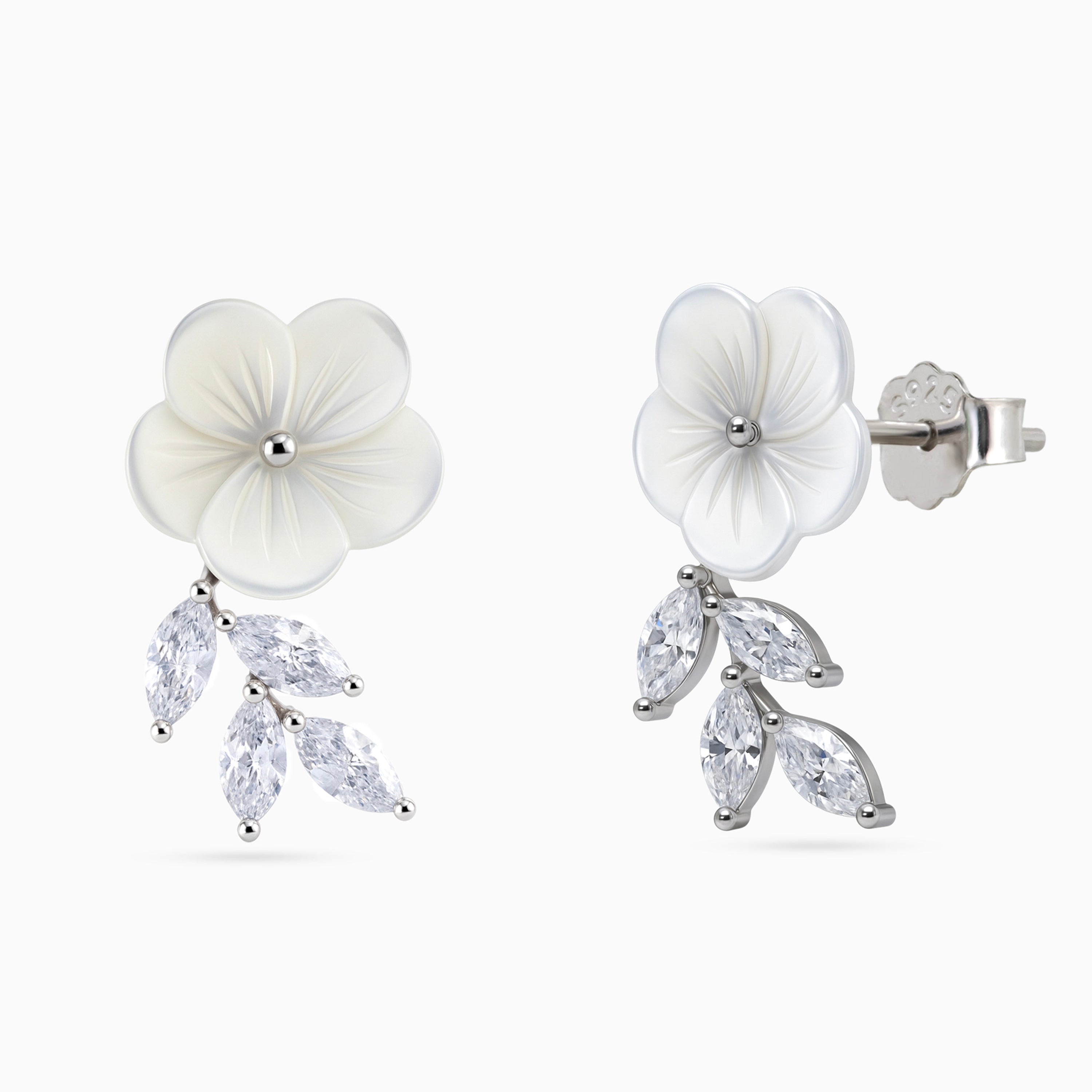 Ivory Bloom Leaf Drops