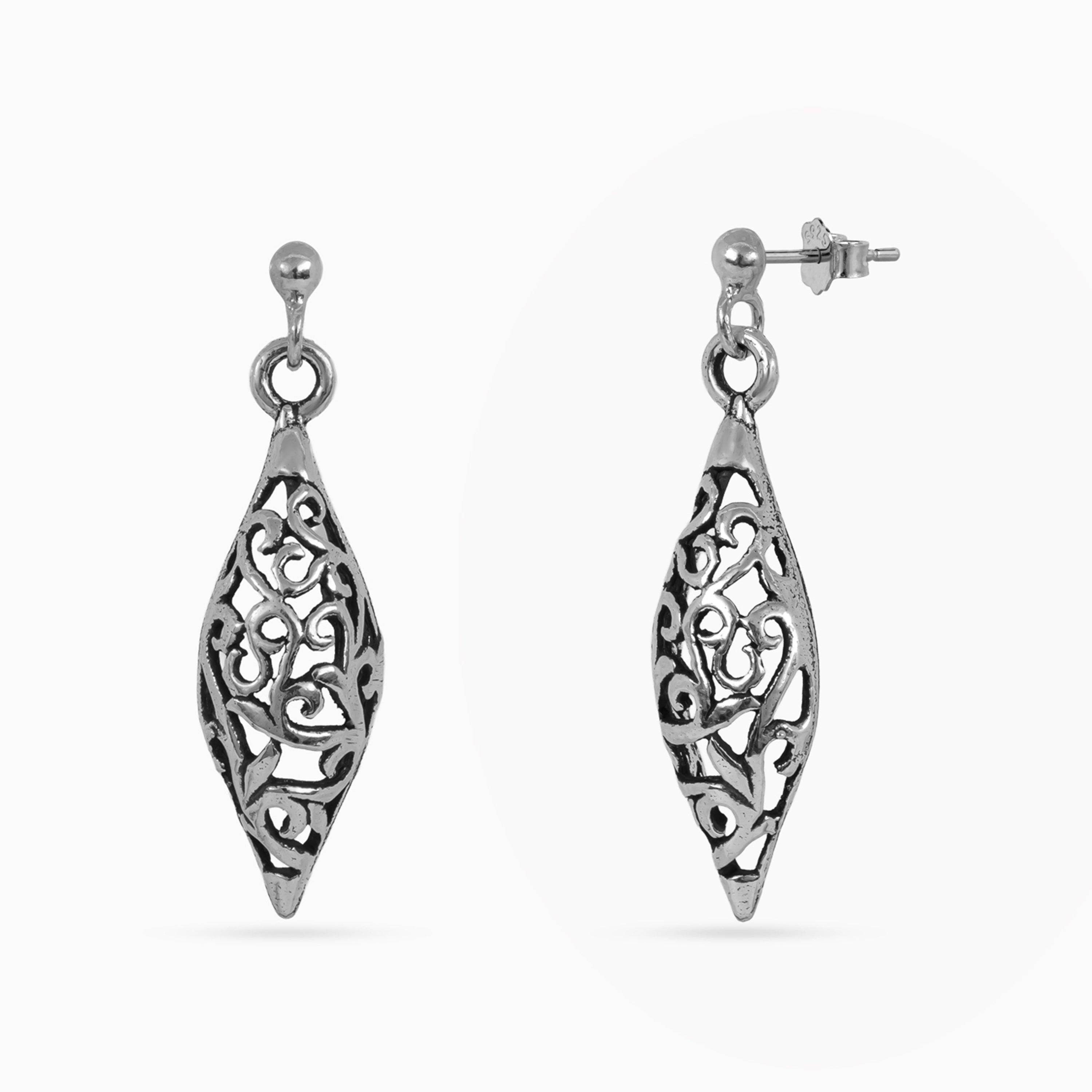 Heritage Filigree Leaf Drops