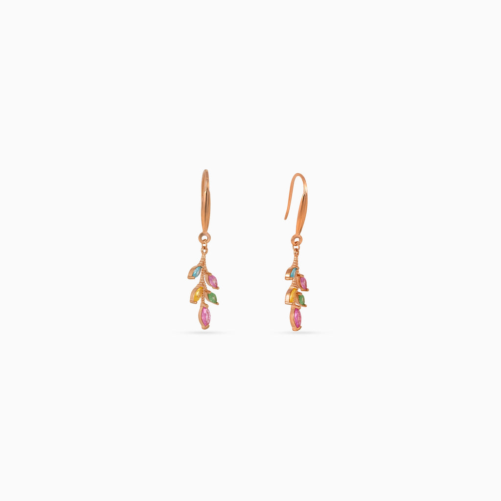 Rose gold Meadow Leaf Drops