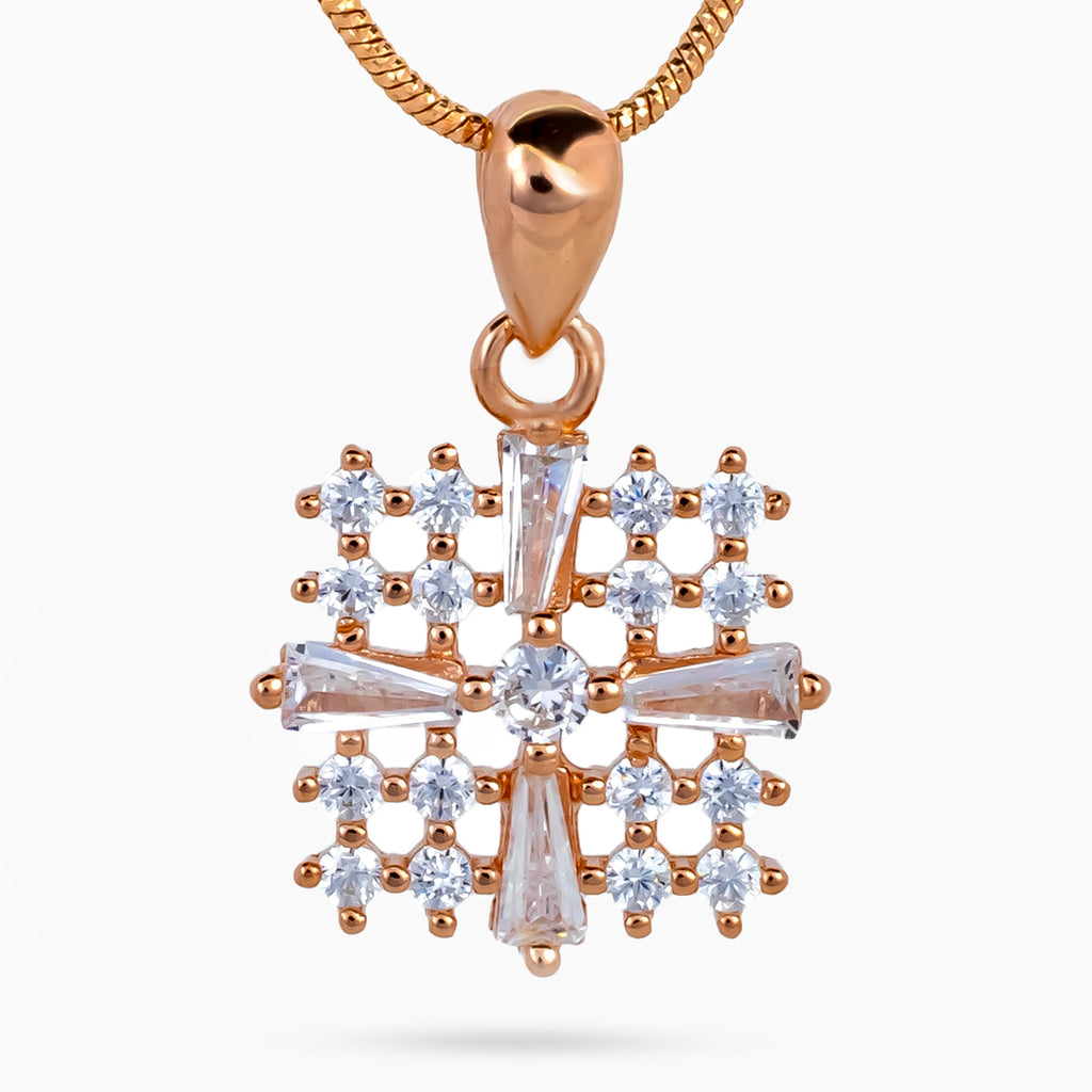 Radiant Lattice Necklace