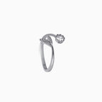 Bud & Leaf Bypass Ring