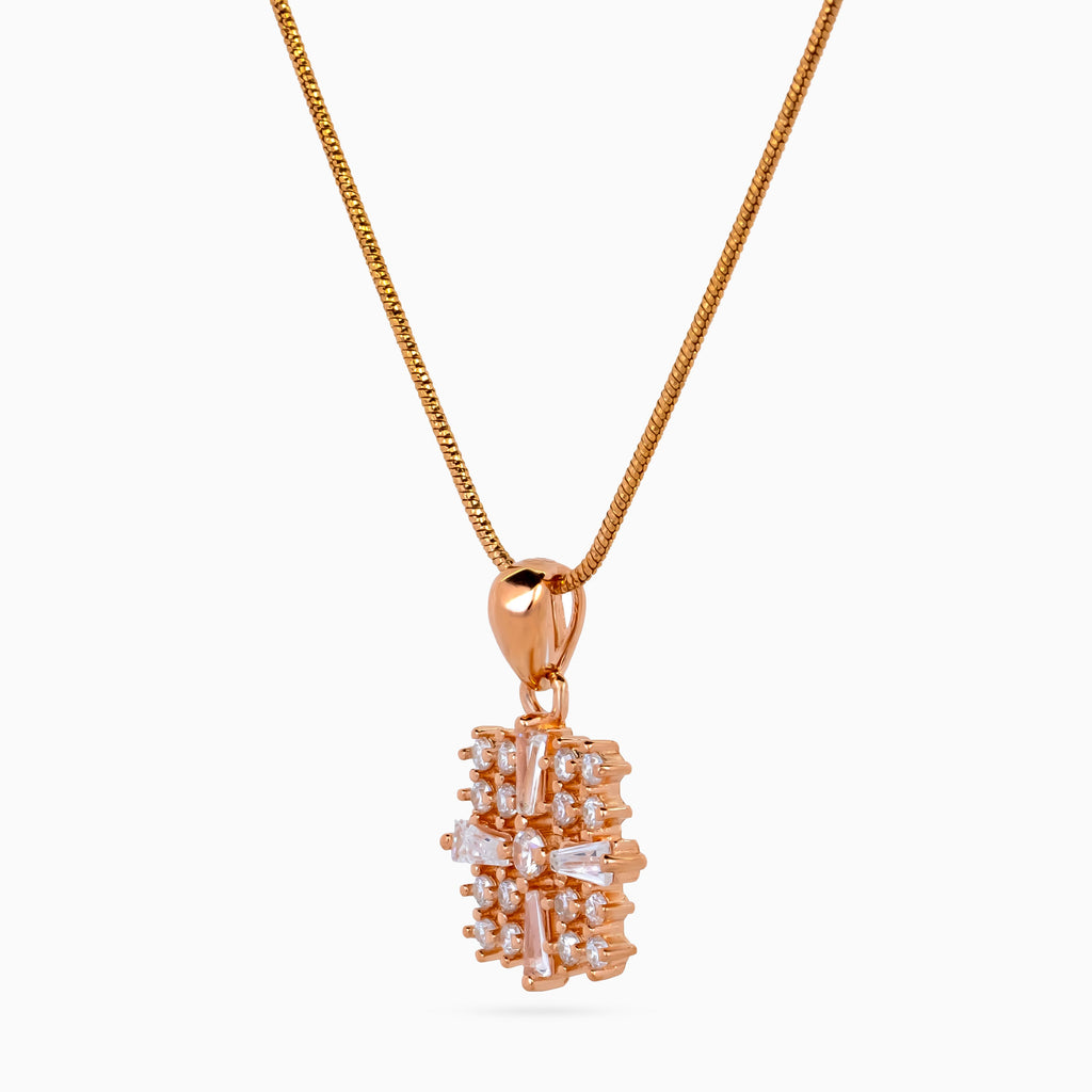 Radiant Lattice Necklace