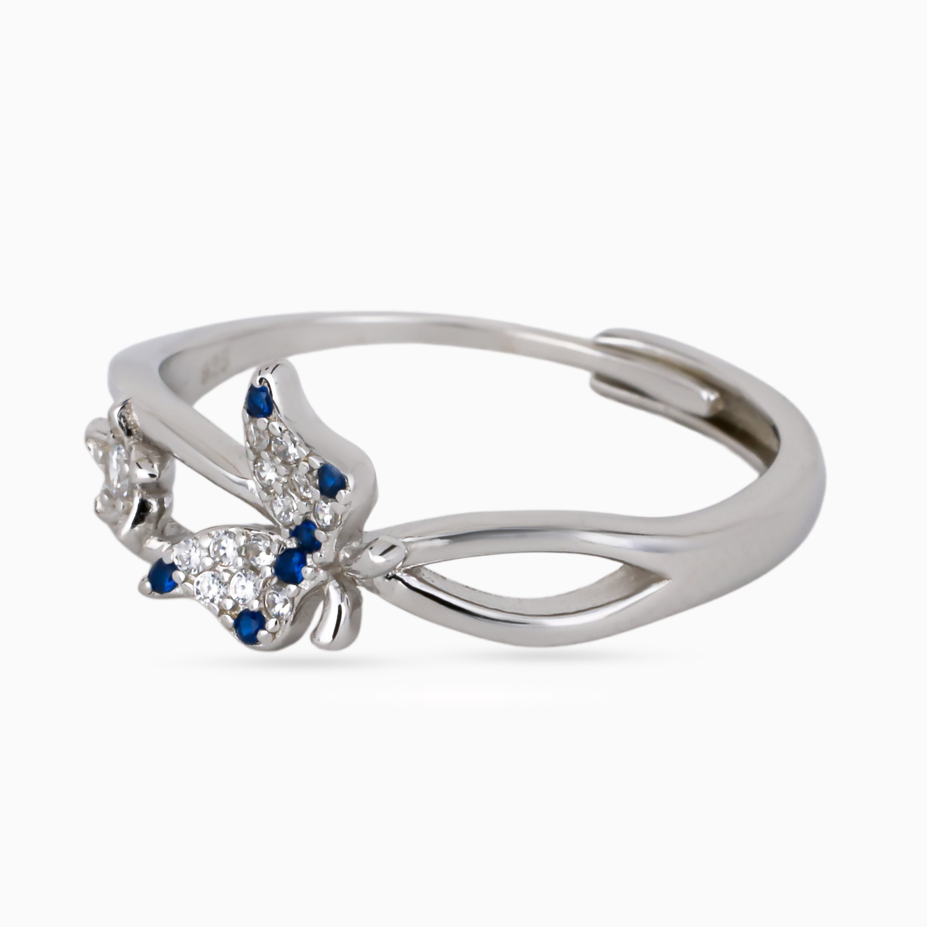 Midnight Papillon Crossover Ring