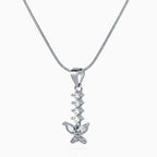 Crystal Papillon Drop PendSunburst Oval Pendant Setant Set