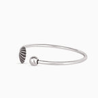 Sunray Pear Halo Bangle