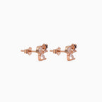 Midnight Étoile Petal Studs