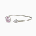 Blush Papillon Dewdrop Bangle