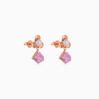 Rose Gold Orchid Pearl Prism Drops