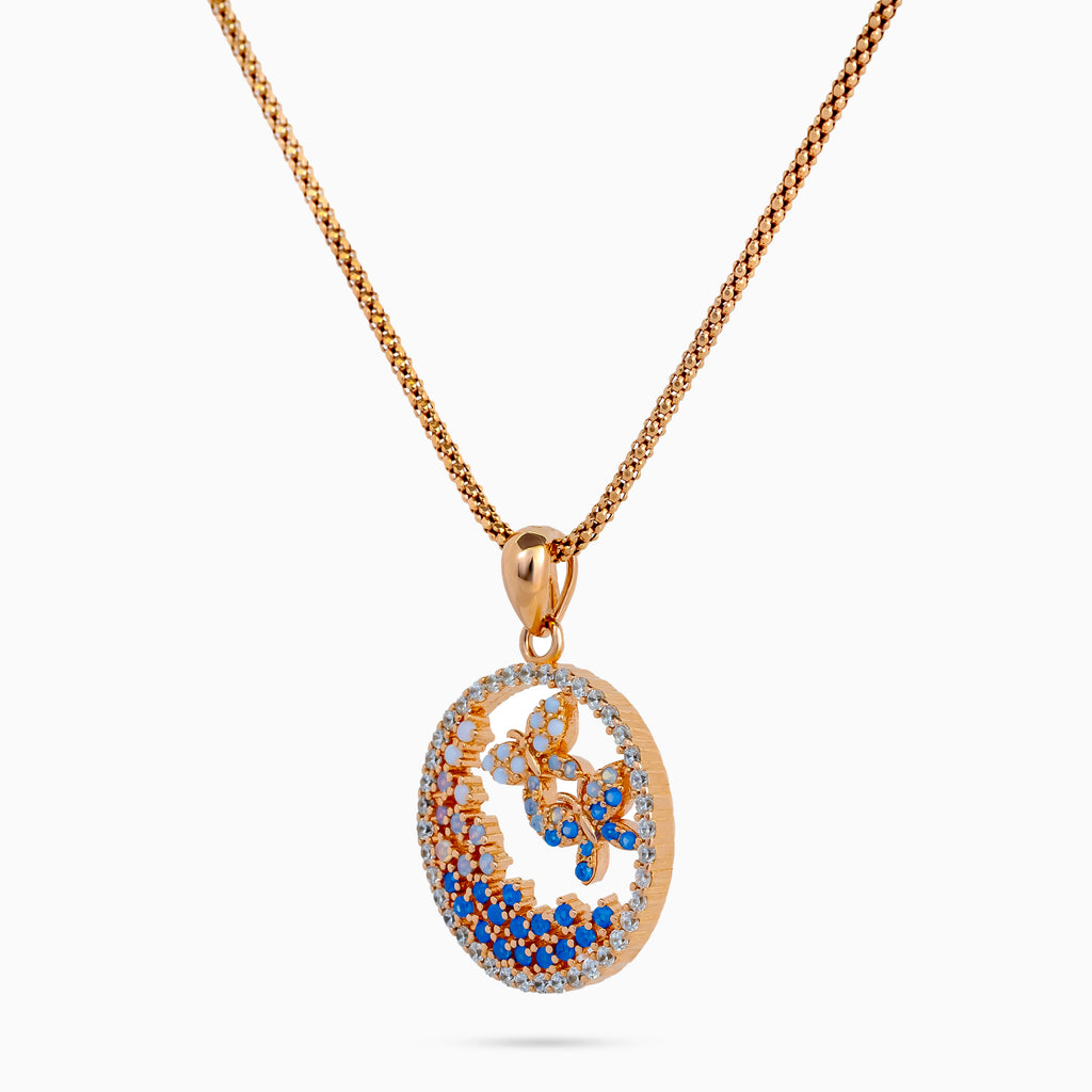 Sunset Flight Papillon Pendant Set