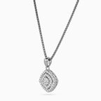 Constellation Pavé Cushion Pendant Set