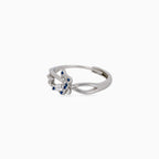 Midnight Papillon Crossover Ring
