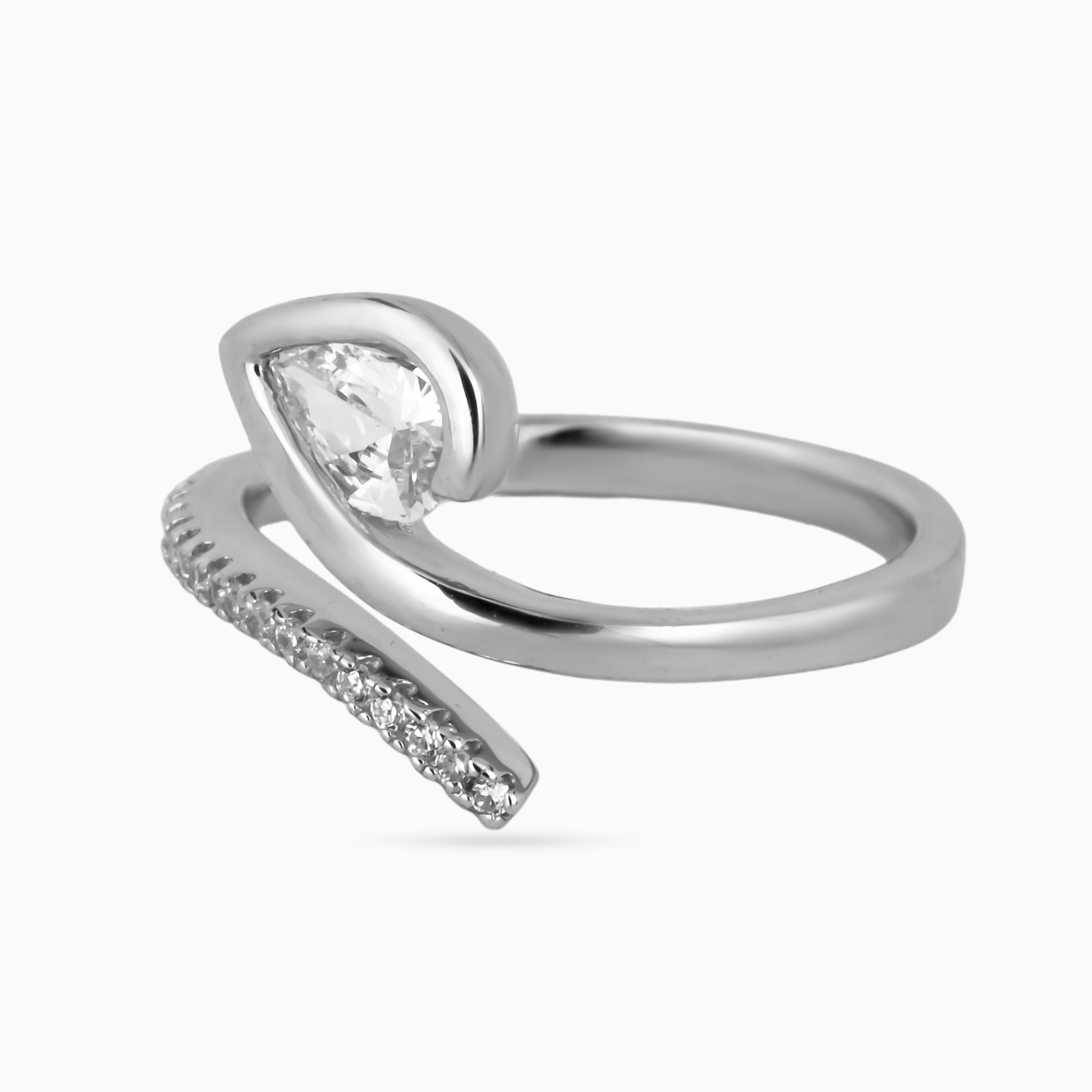 Dewdrop Sweep Bypass Ring