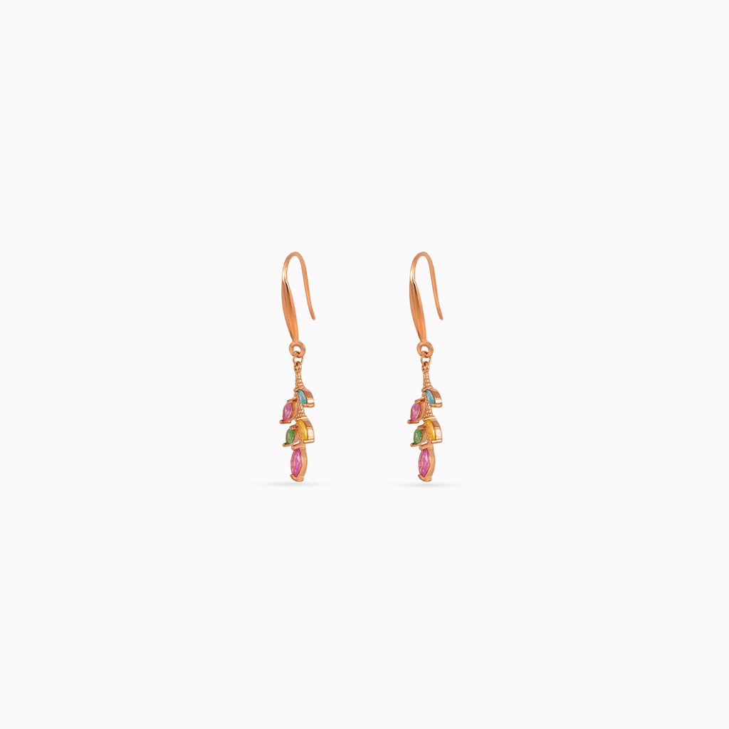 Rose gold Meadow Leaf Drops