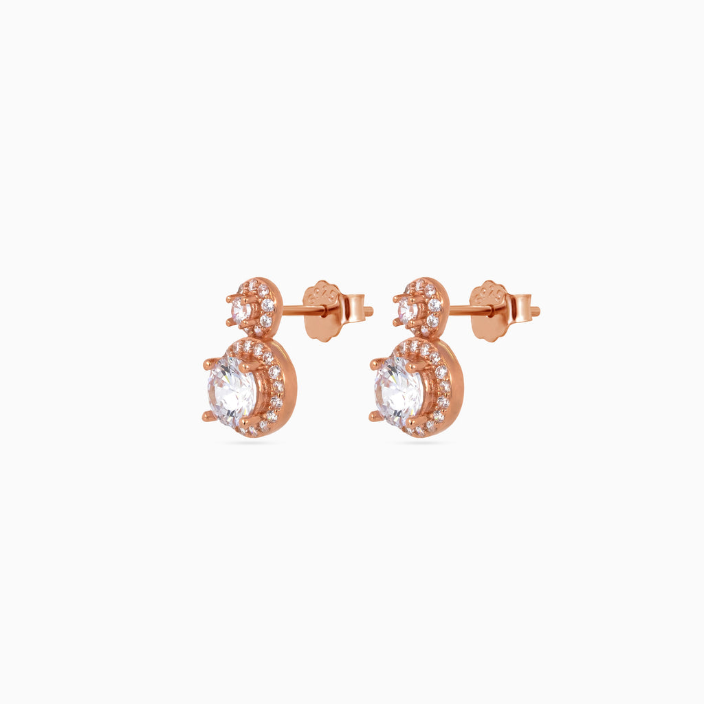 Duo Halo Round Studs