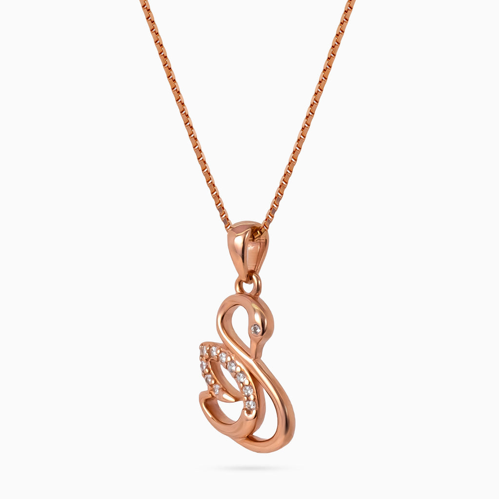 Swan Reverie Pendant Set