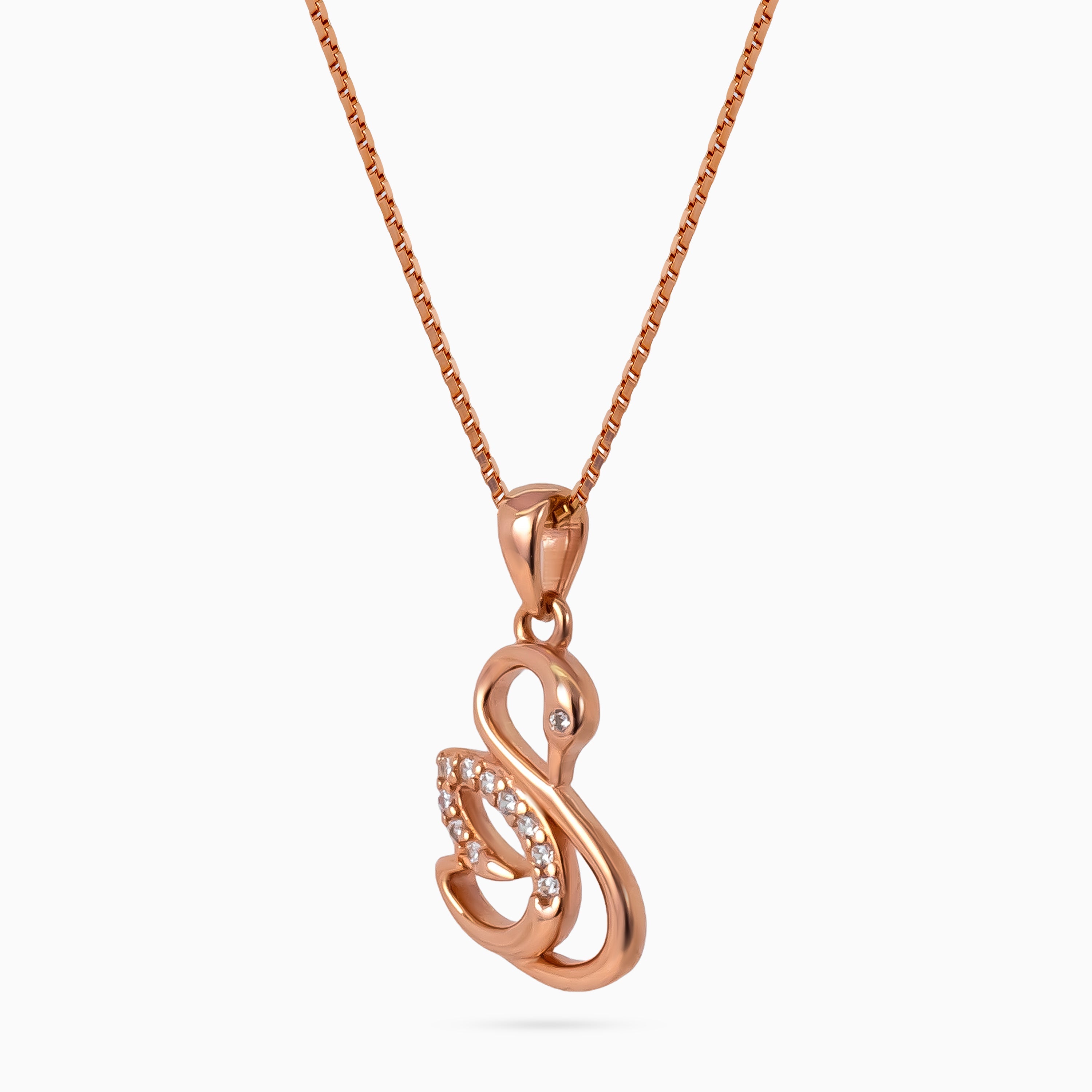 Swan Reverie Pendant Set