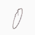 925 sterling silver, rose gold, Helix Whisper Bracelet bracelet, (Everyday Edge)