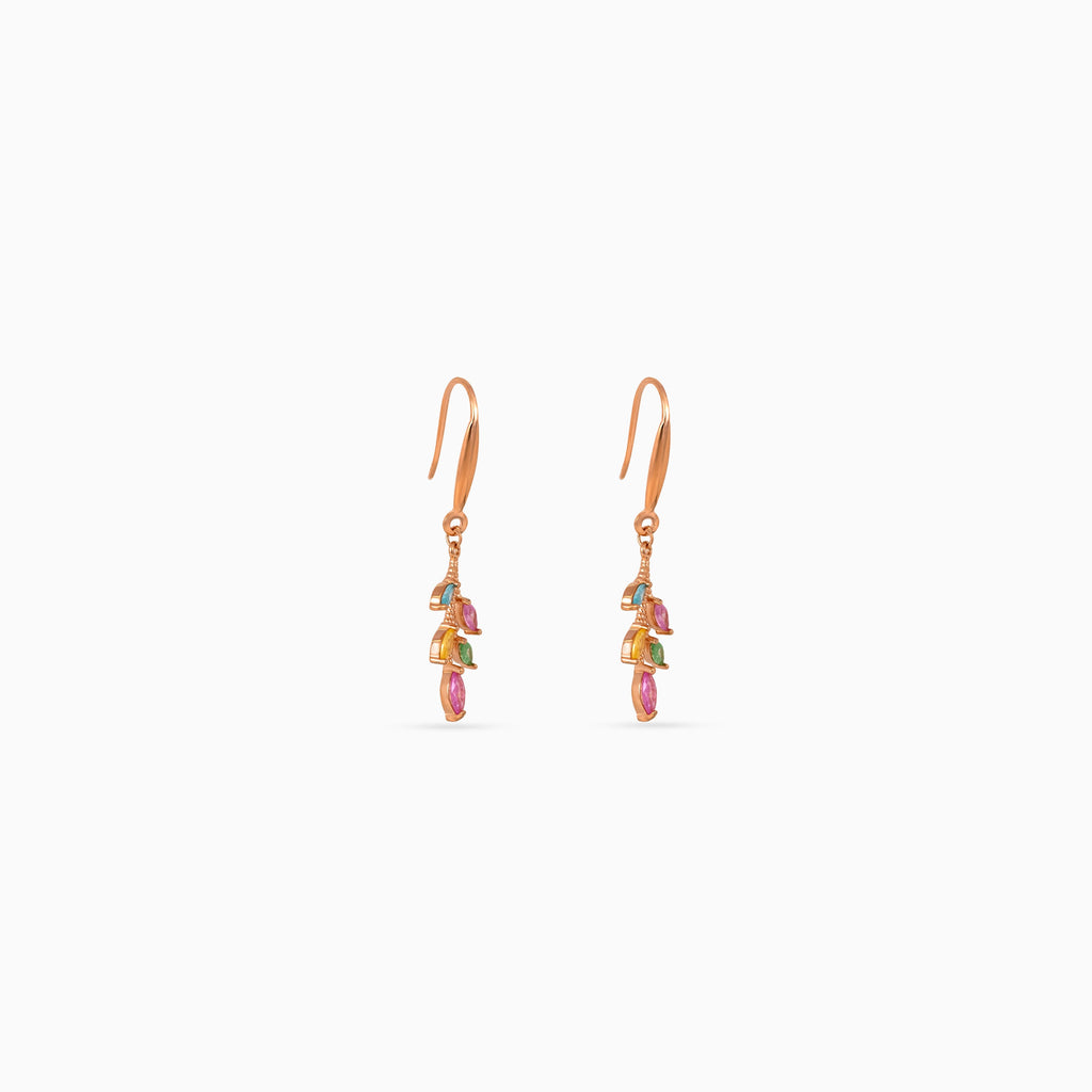 Rose gold Meadow Leaf Drops
