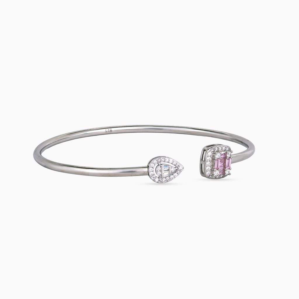Pear & Orbit Halo Bangle