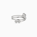 Lucky Clover & Hearts Ring