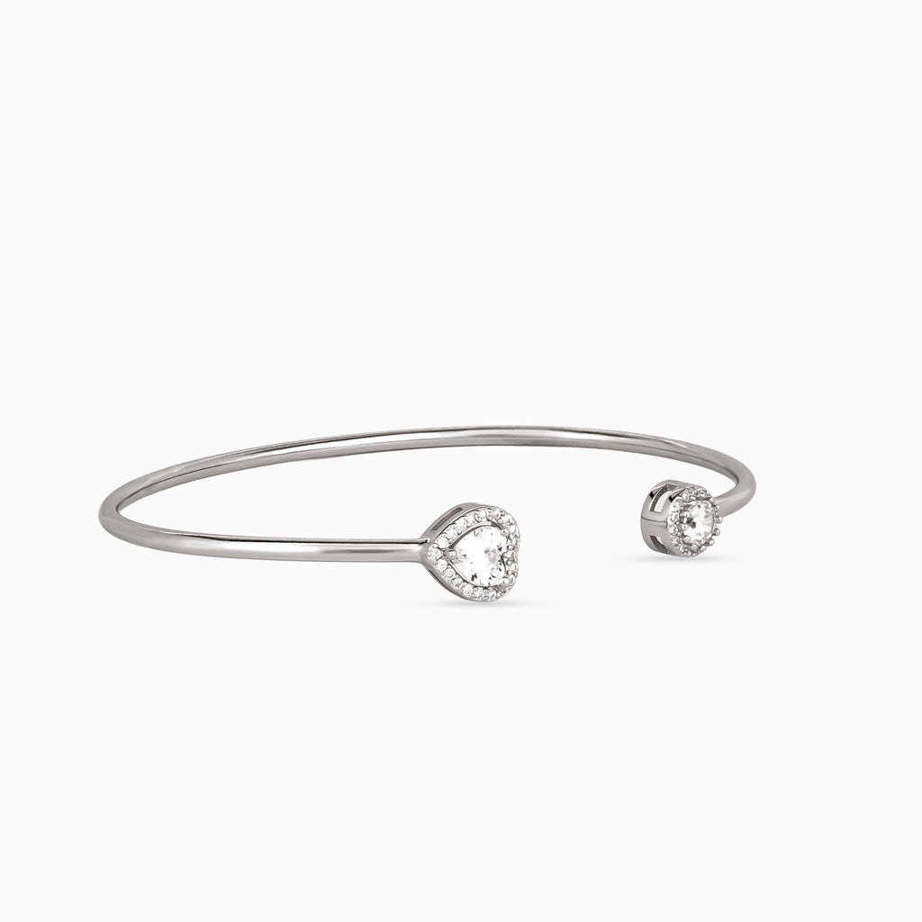 Heartline Duo Bangle