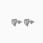 Heartline Mother of Pearl Studs