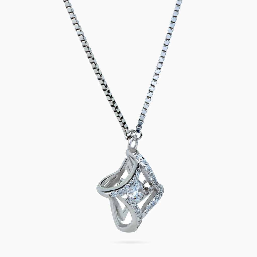 Celestial Lattice Star Necklace