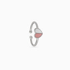 Blush Duo Heart Ring