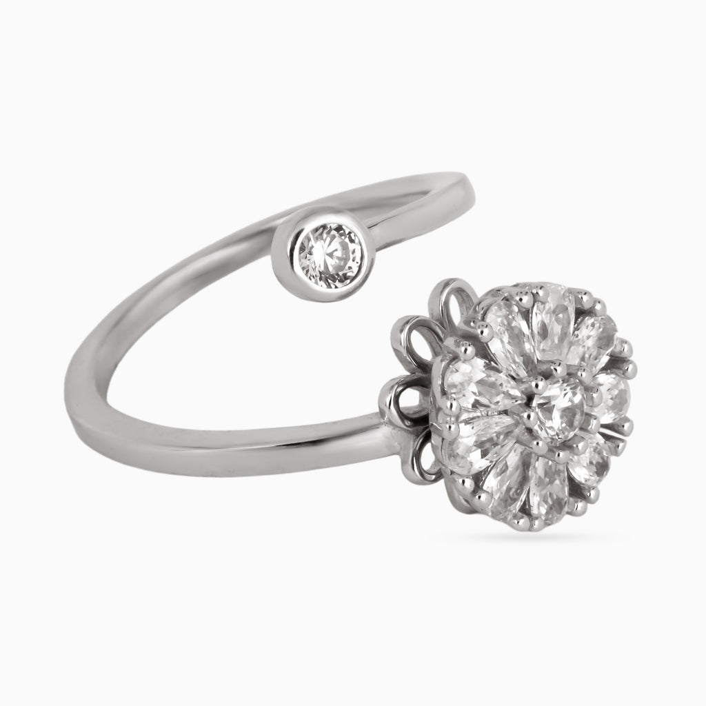 Petite Papillon Pavé Ring