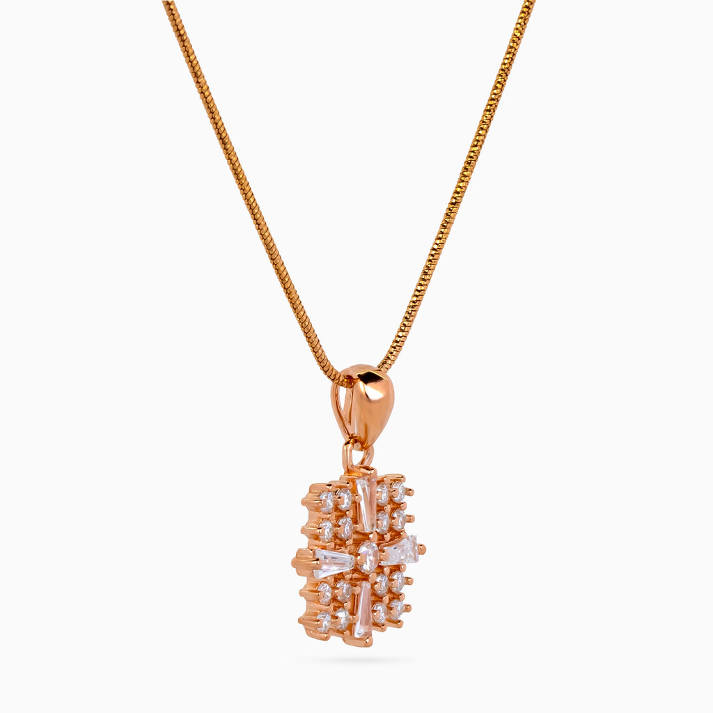Radiant Lattice Necklace