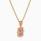 Radiant Lattice Necklace