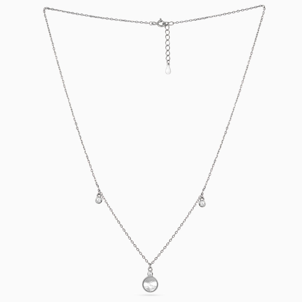 Celeste Drop Station Necklace