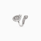 Petite Rose Papillon Ring