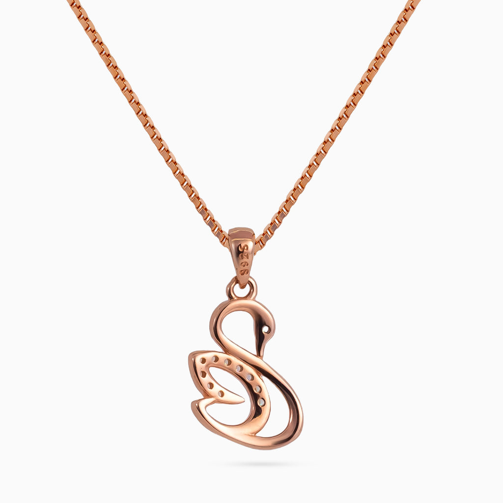 Swan Reverie Pendant Set