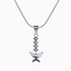 Crystal Papillon Drop PendSunburst Oval Pendant Setant Set