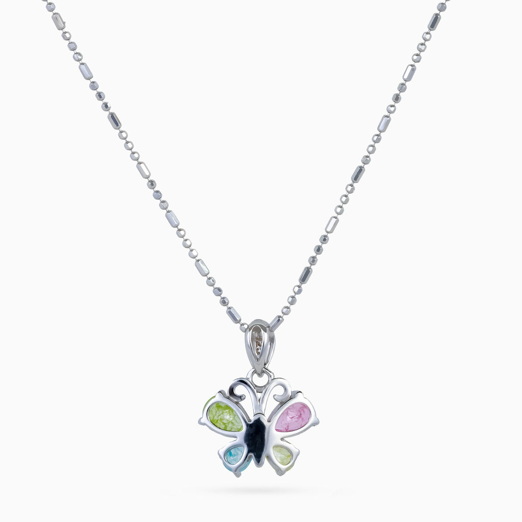 Pastel Papillon Necklace